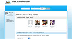 Desktop Screenshot of andrewjacksonhighschool.org