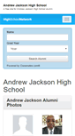 Mobile Screenshot of andrewjacksonhighschool.org